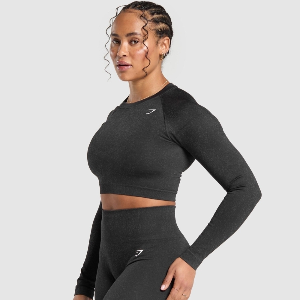 Gymshark Adapt Flex Seemless Long Sleeve Crop Top